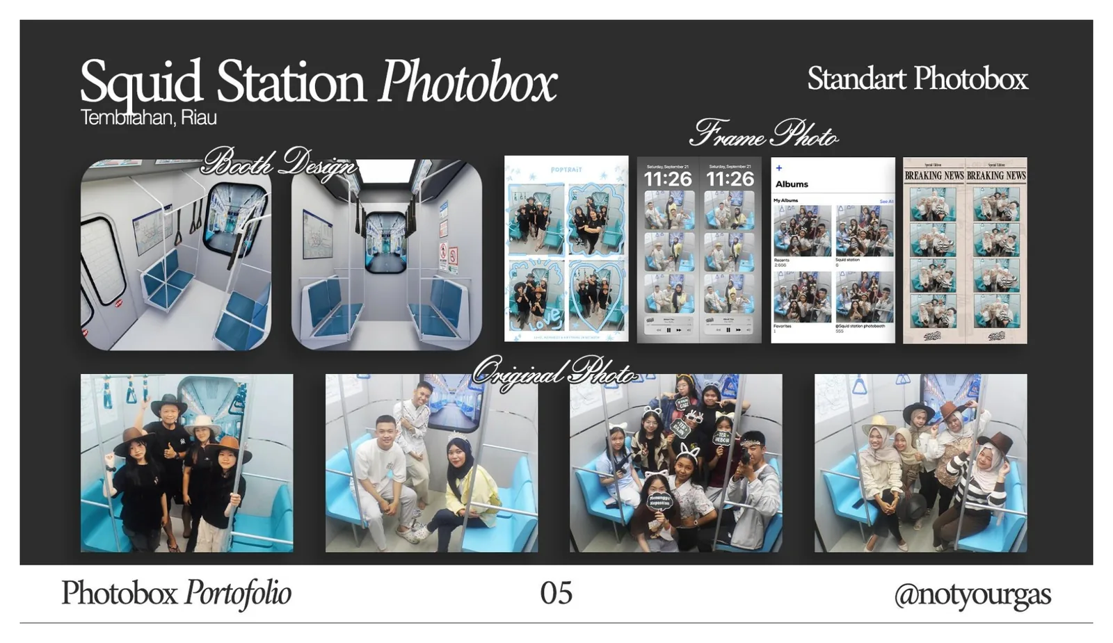 Dokumentasi proyek Squid Station · Tembilahan
